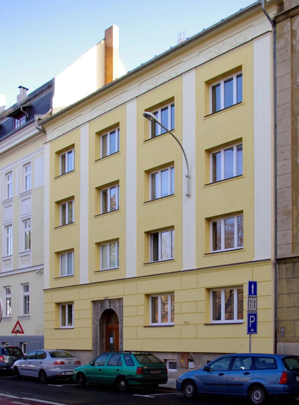 Fasáda bytového domu, Opava