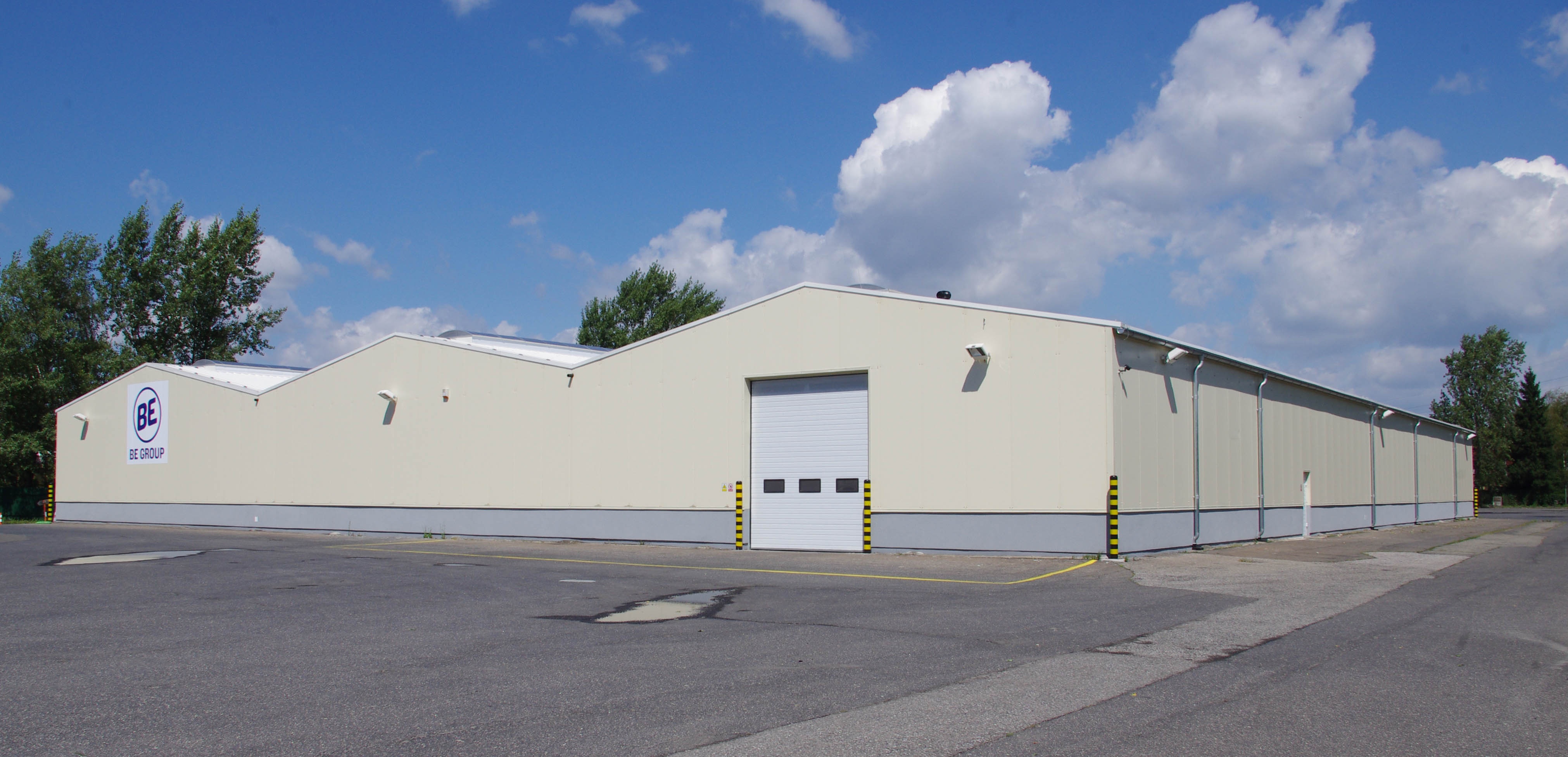 Oprava skladovací haly, Ostrava